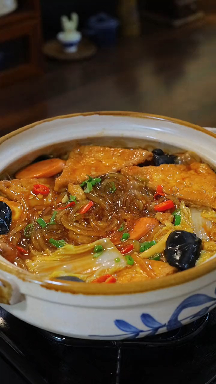 教你做白菜炖豆腐