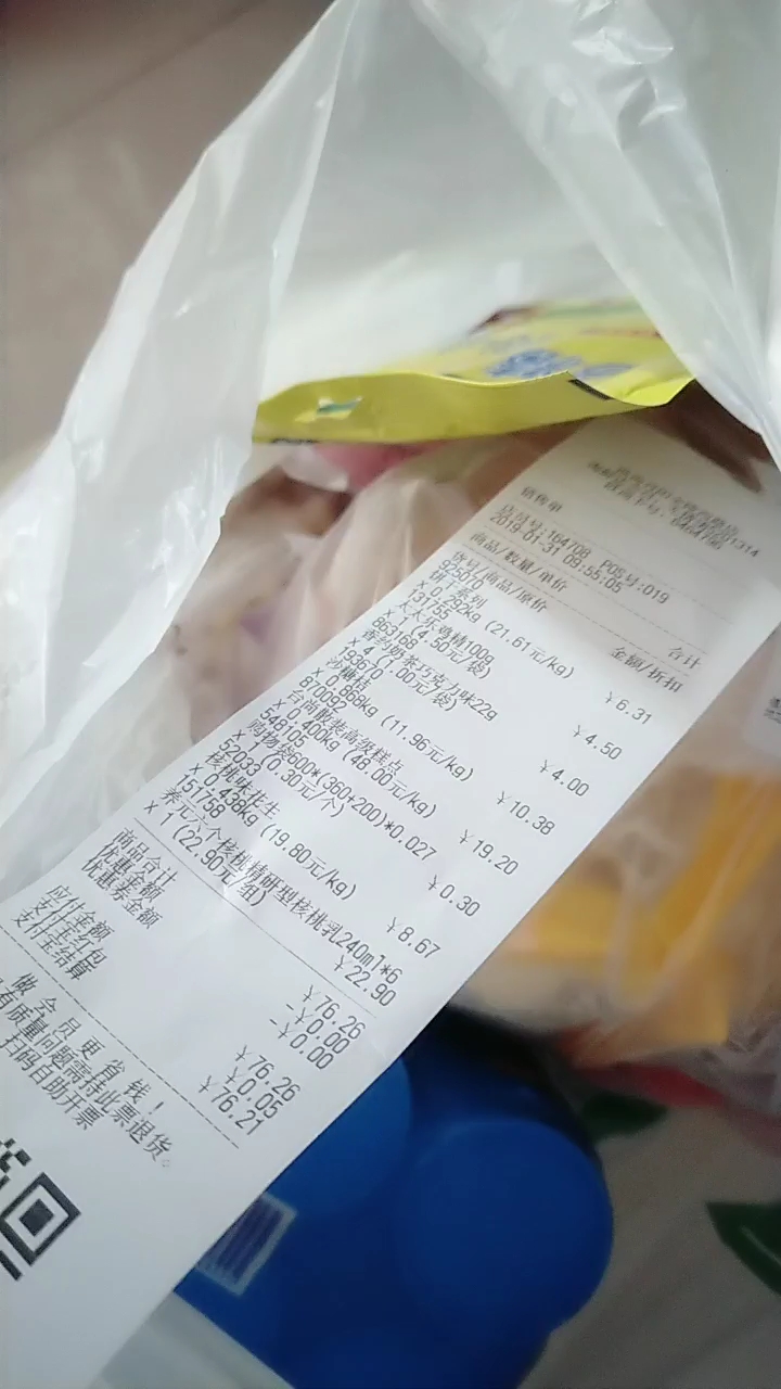 #全民晒年货#你们说一个人这么一袋过年够吃吗