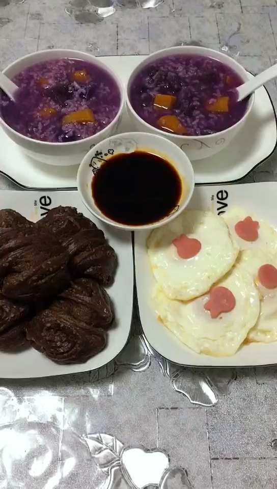 和儿子的简单午餐