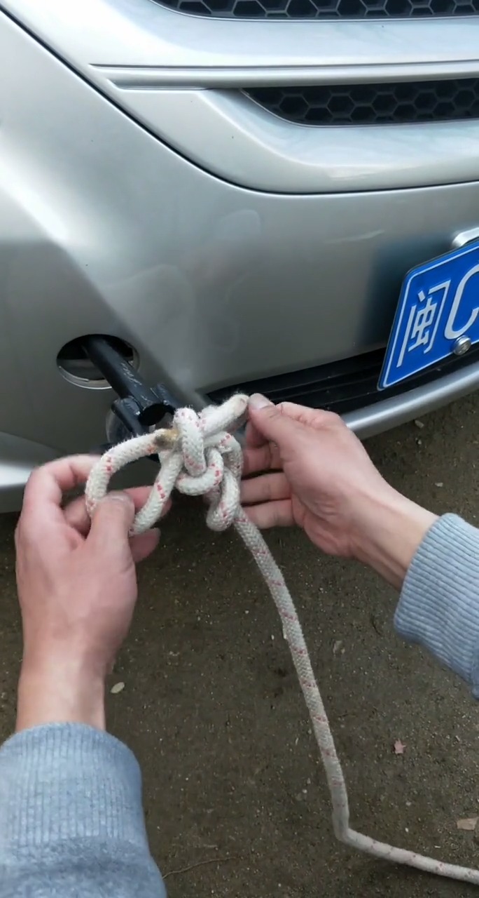 #实用绳结#牧童结牵引结点头像观看百种实用绳结