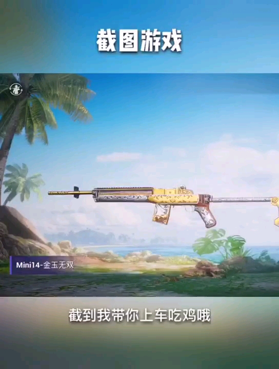 截图游戏。截到我带你上车吃鸡哦