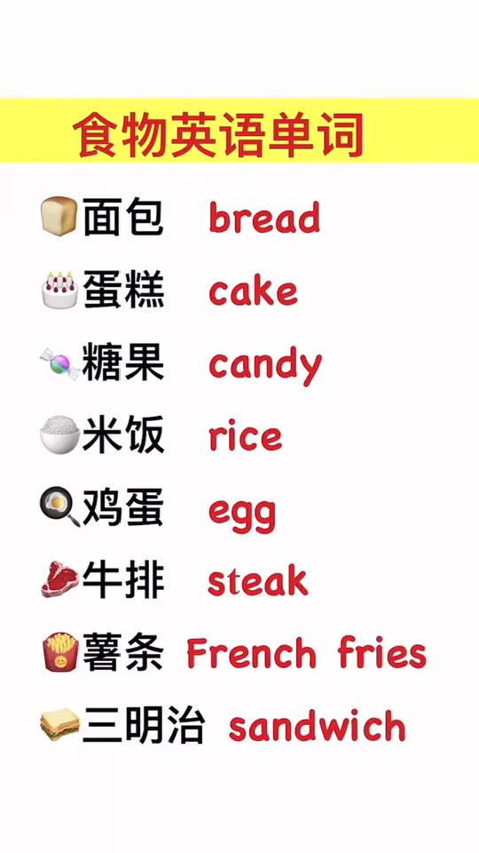 面包英文怎么读语音