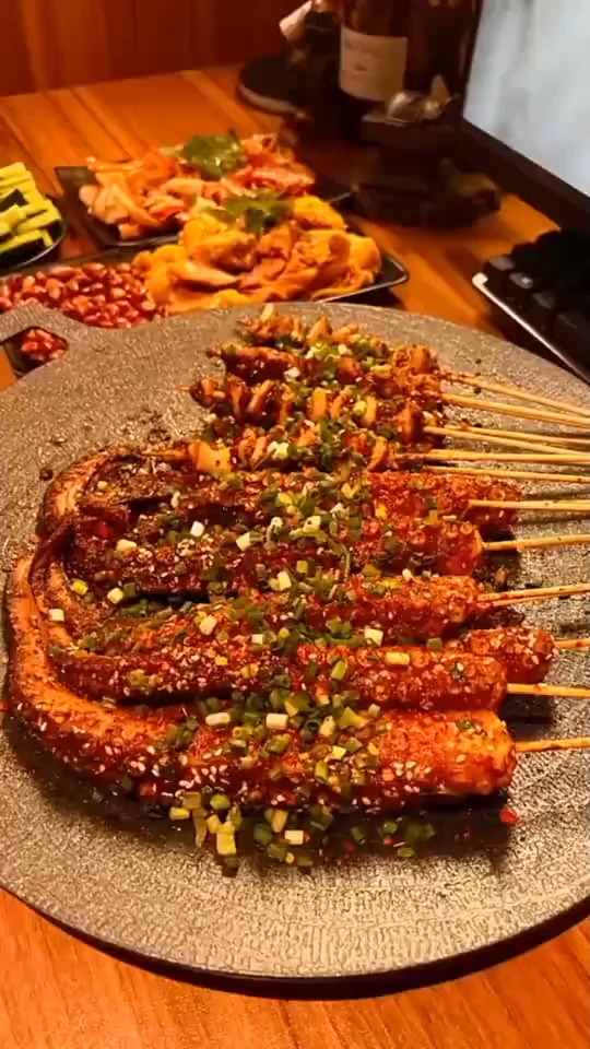 今晚宵夜 家庭版铁板大章鱼