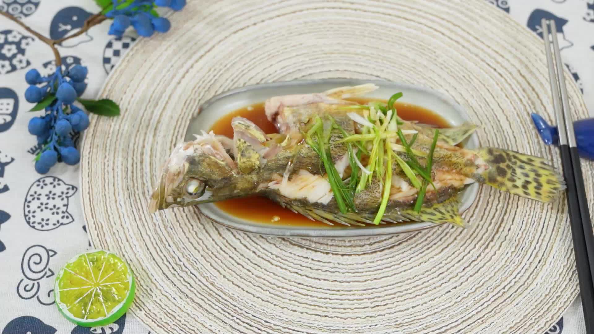 清蒸桂鱼,桂鱼营养丰富,是一种补益佳品,非常推荐孕期食用哦
