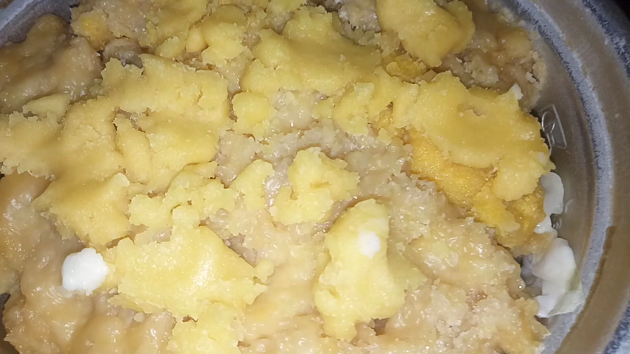 蒸玉米粉