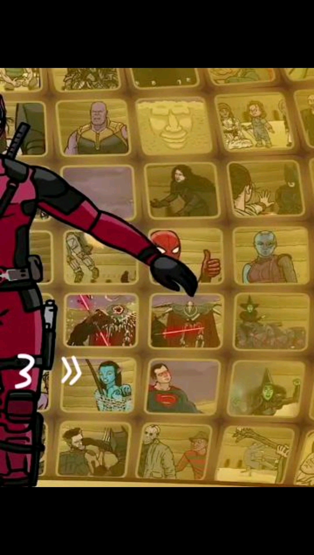 #动漫#超级反派大乱斗,谁能最终吃鸡