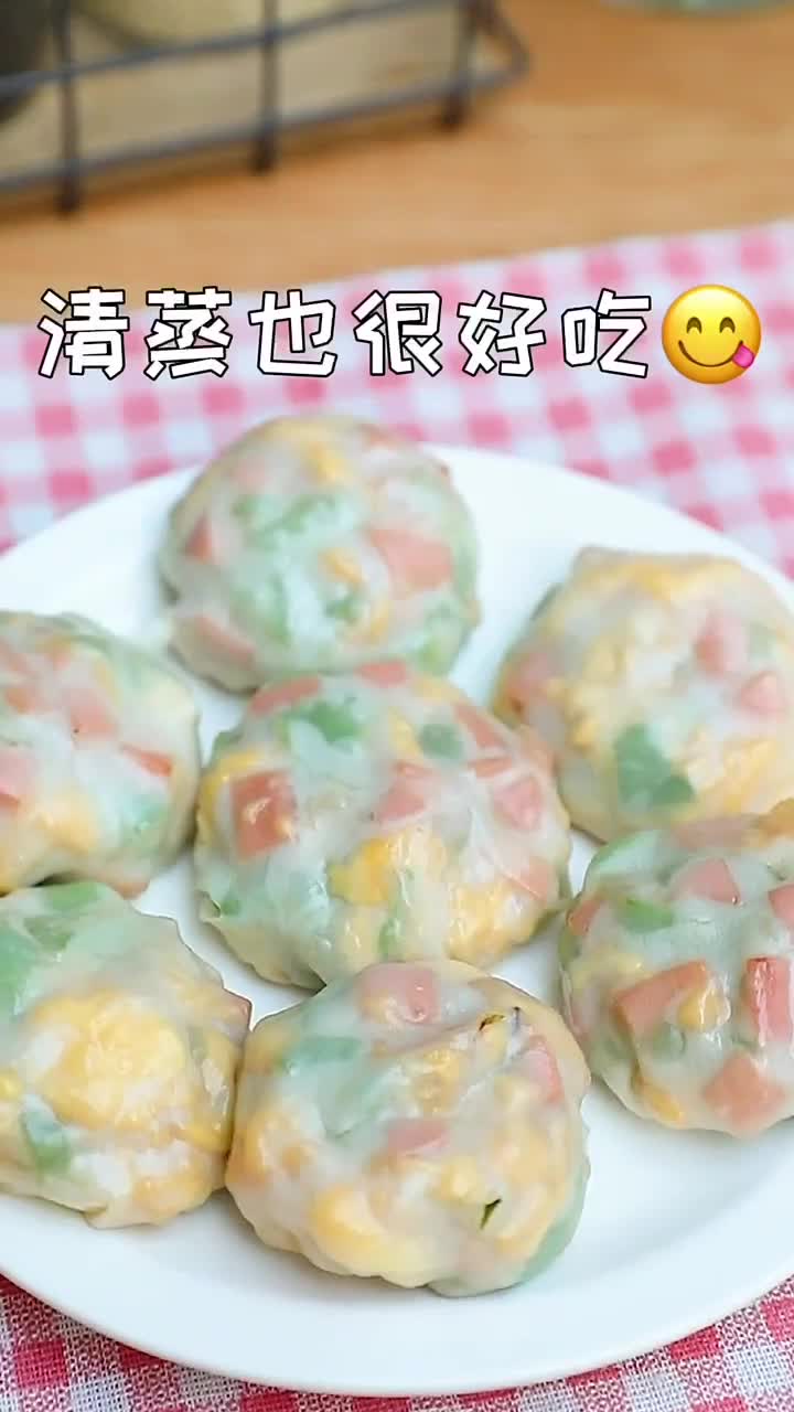 零失败巨简单懒人版,青椒火腿鸡蛋饼