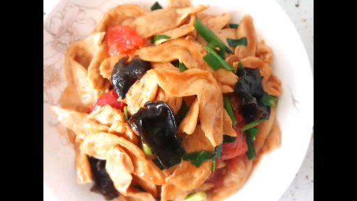 #自制美食#素鸡翅的家常做法,口感劲道,豆香味十足 来看看吧