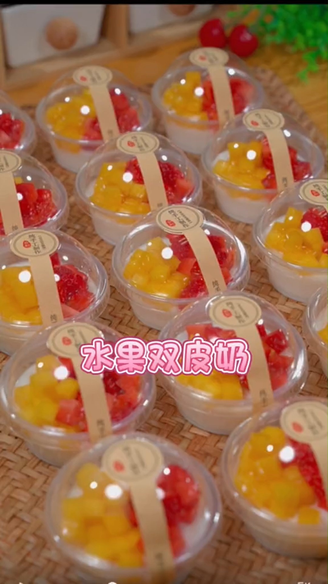 水果双皮奶