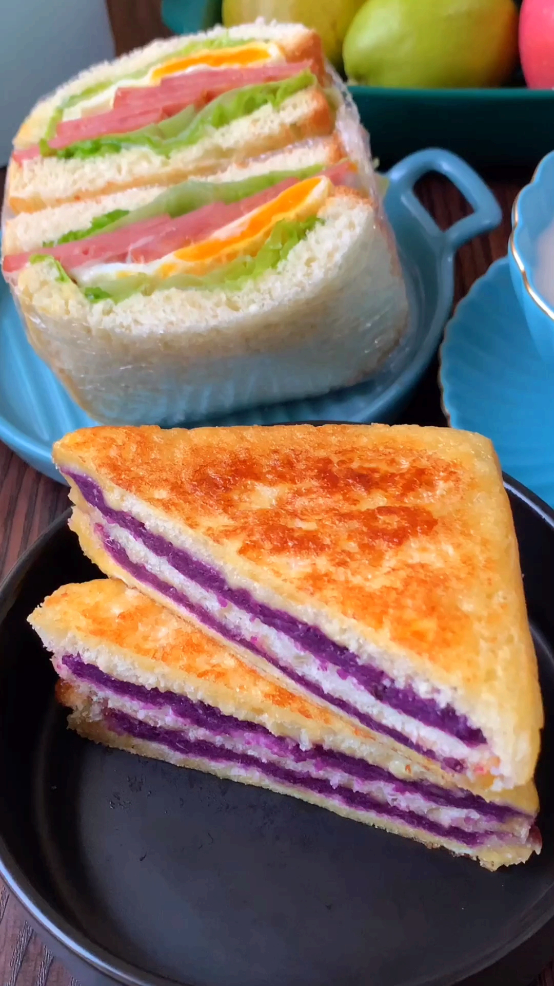 一分钟学会做三明治的面包