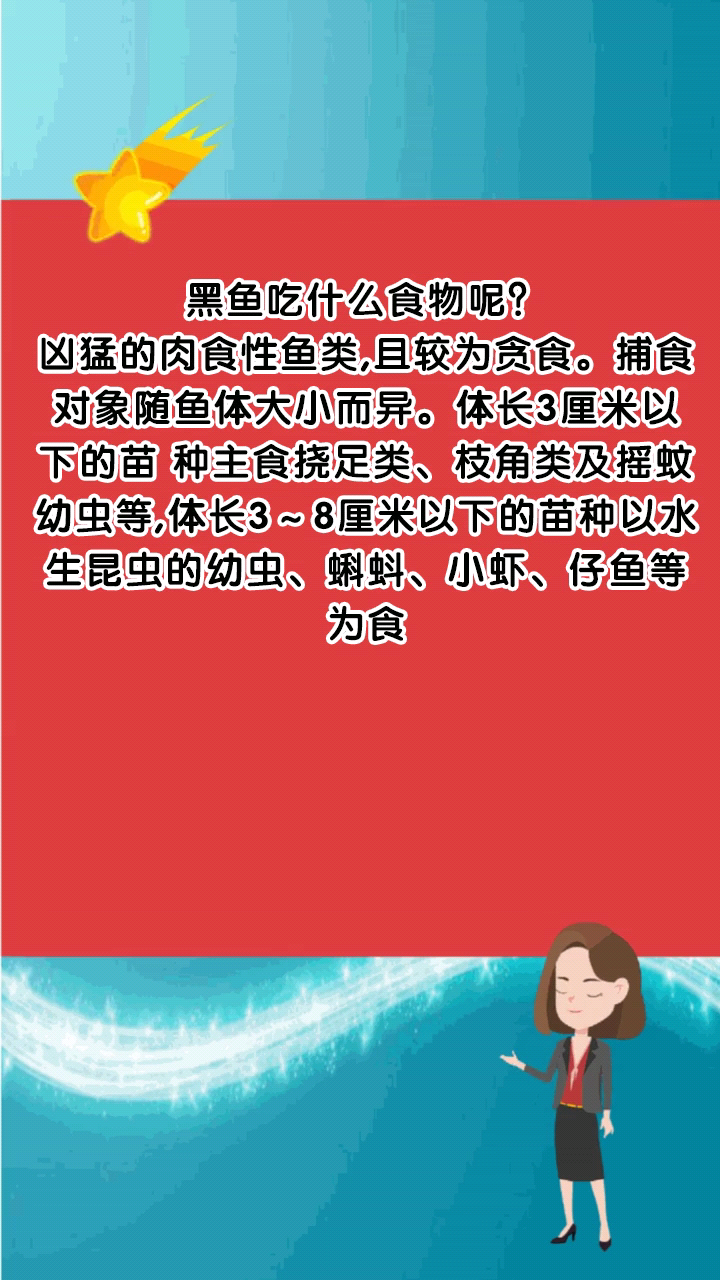 黑鱼吃什么食物呢?
