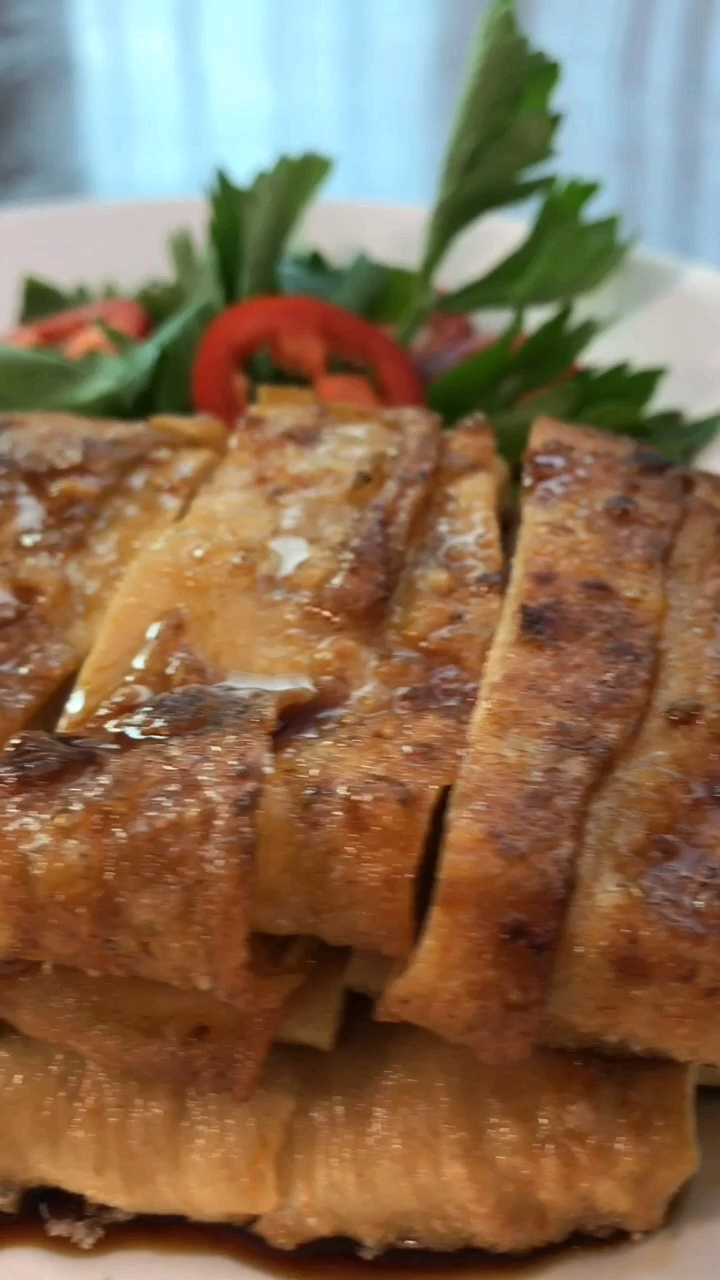 #自制美食#看似烧鹅、但不是鹅,超级好吃的素烧鹅做法