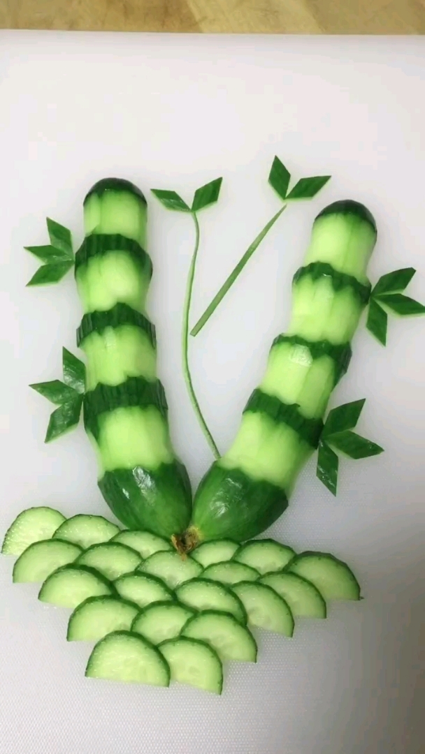 蔬菜做画