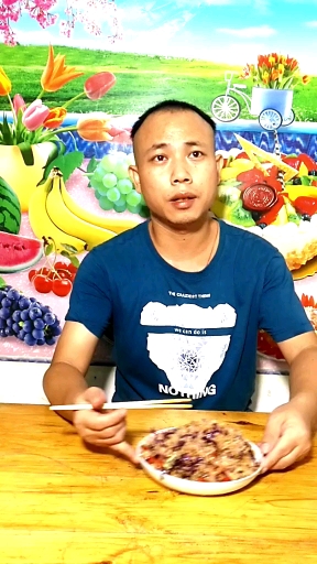 #爱美食爱生活#紫色包菜丝蛋炒饭
