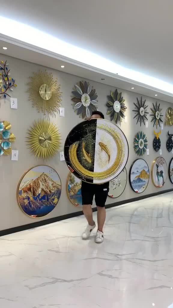 《一鹿向前》《双鱼生财》《九鱼》“九长久之意,寓意长久的吉祥如意#717奇妙好物在这里#热