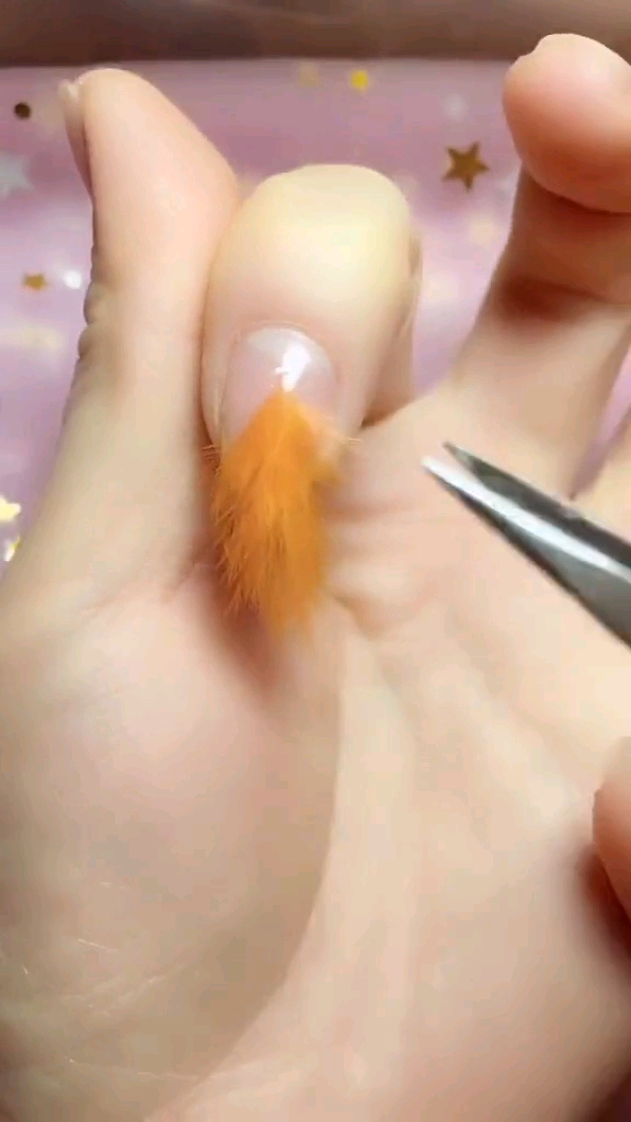 鸡身上拔根毛,没想到做美甲这么漂亮!