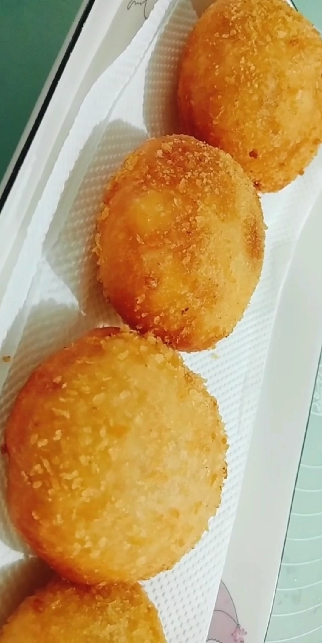 #食神大PK#这才是油炸糖糕最好吃的做法,快学起来吧