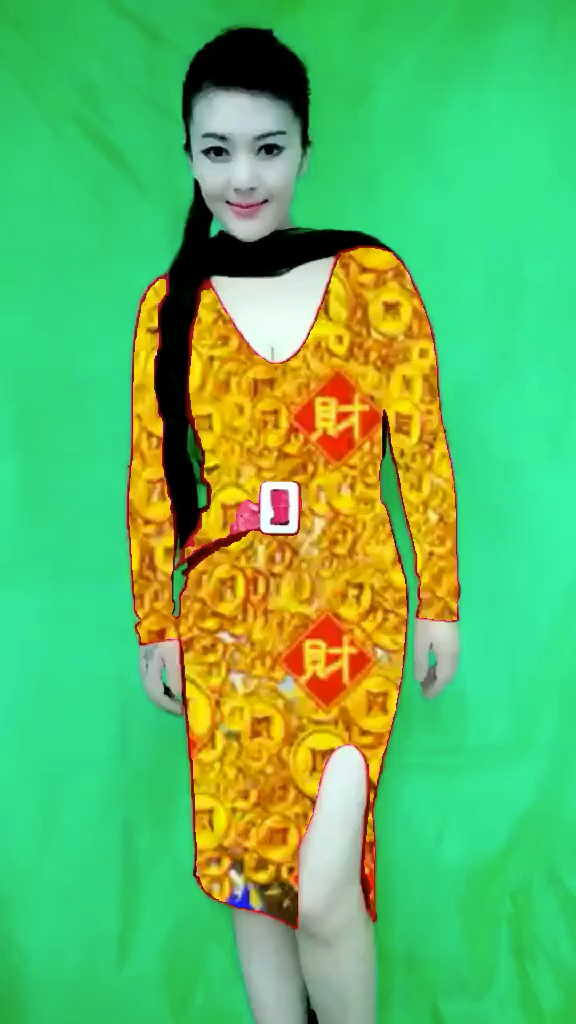 绿幕免抠素材