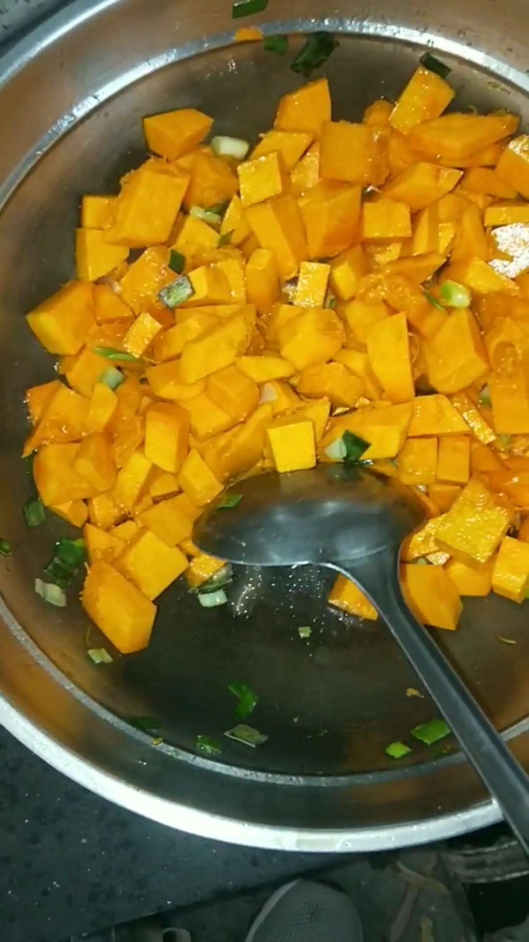 南瓜汤太好吃了!