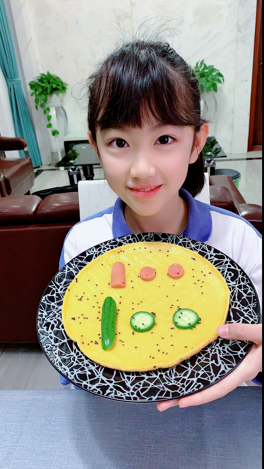 做一个早餐祝自己和所有今天考试的同学都取得好成绩!未来每一天一起加油