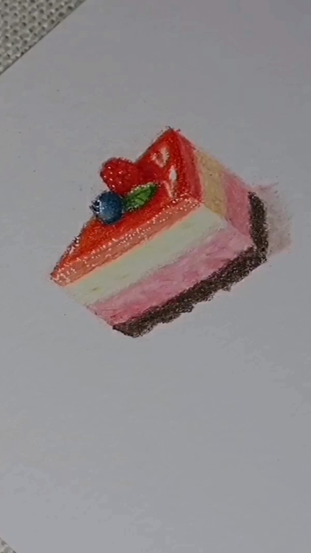 彩铅画蛋糕