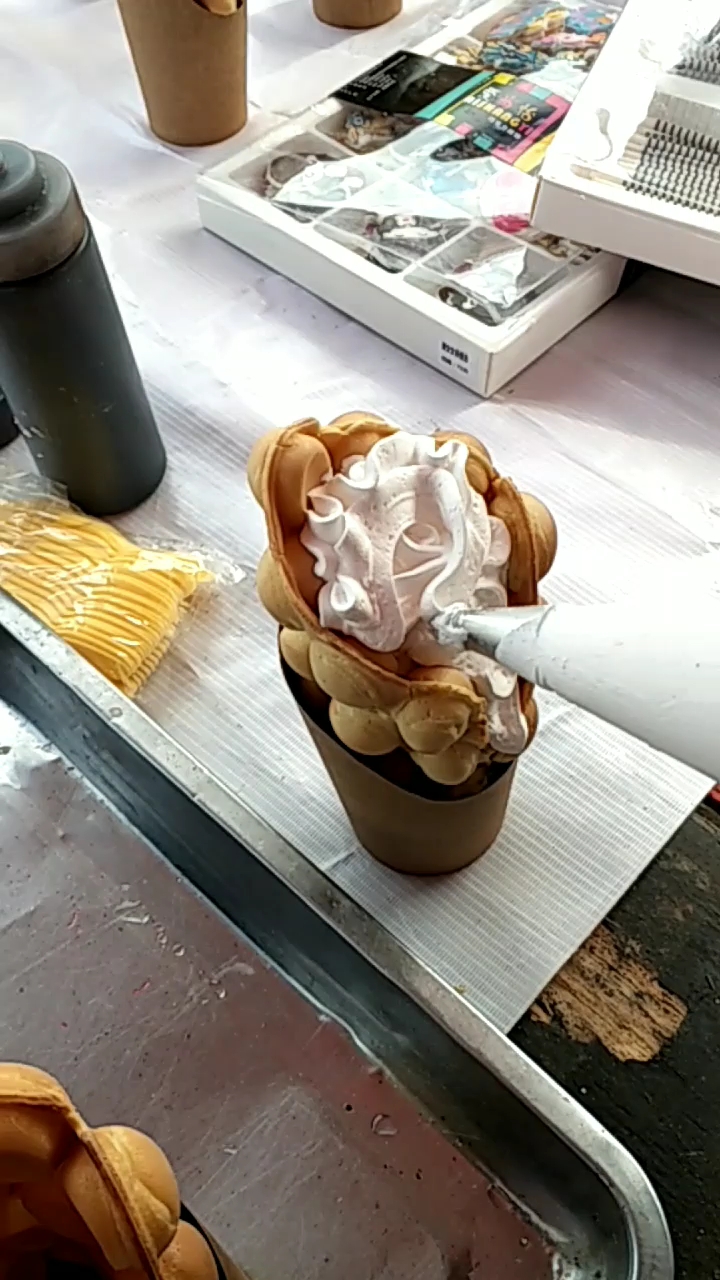 鸡蛋仔详细视频,好看又好吃