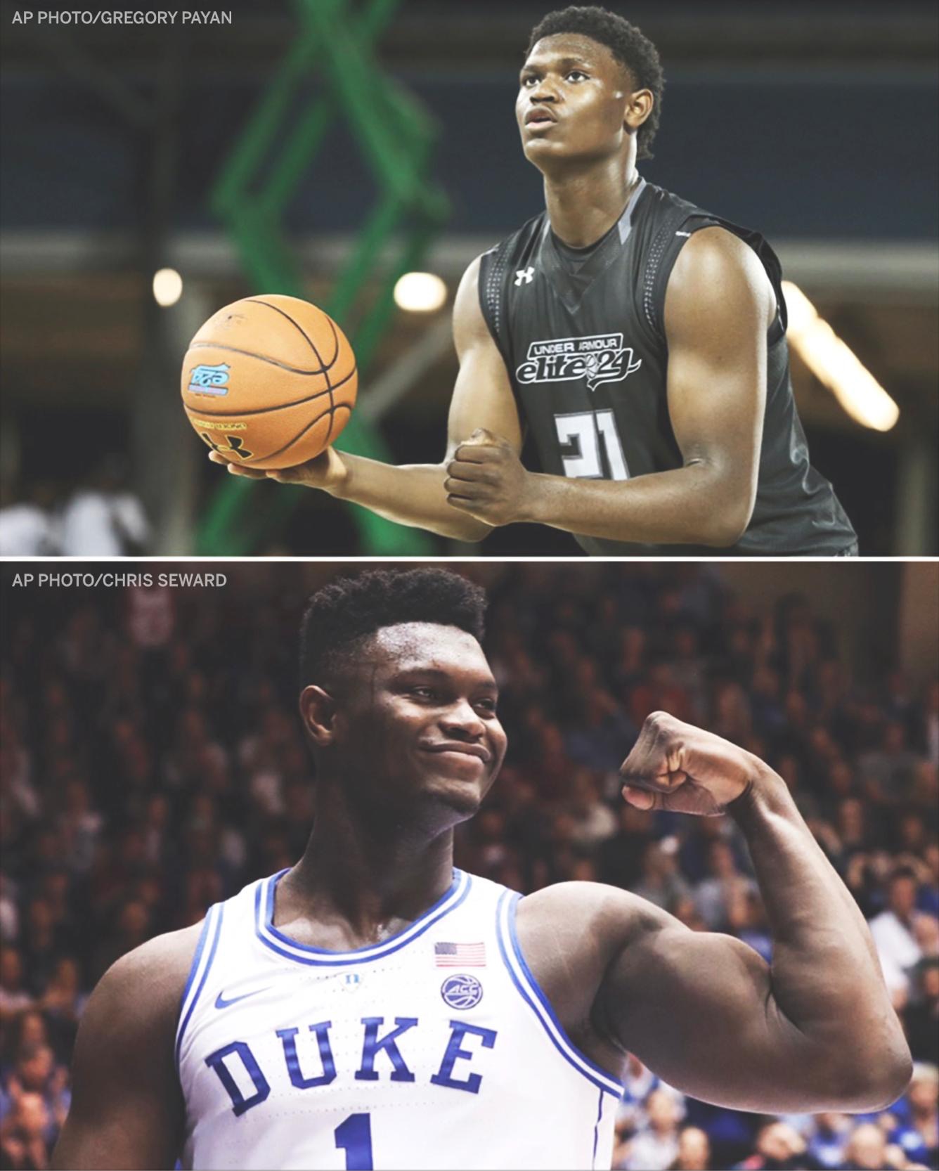 实力堪比乔丹?全美都在期待状元锡安期待他统治nba