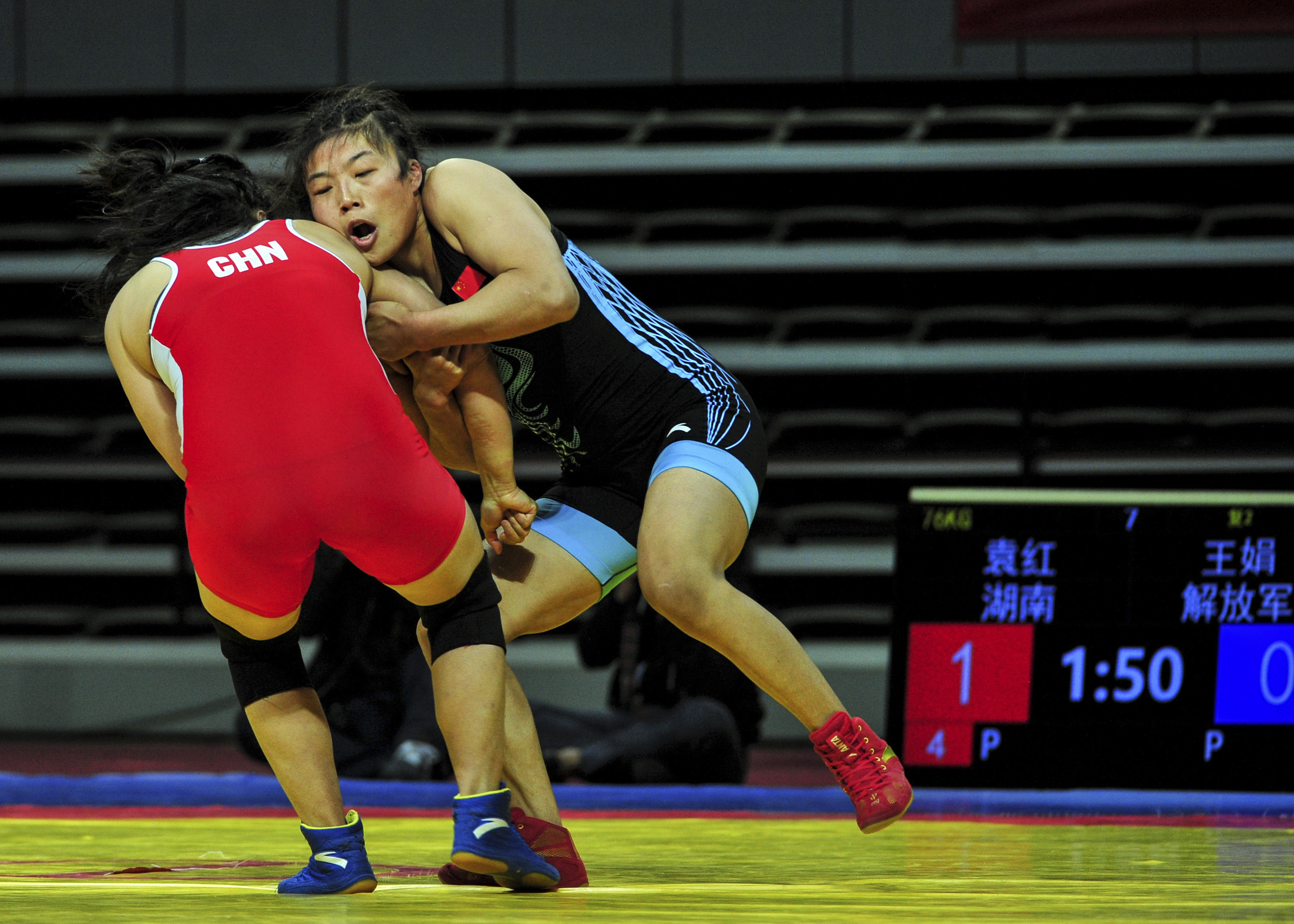 摔跤——全国女子自由式摔跤锦标赛第三日战报(2)