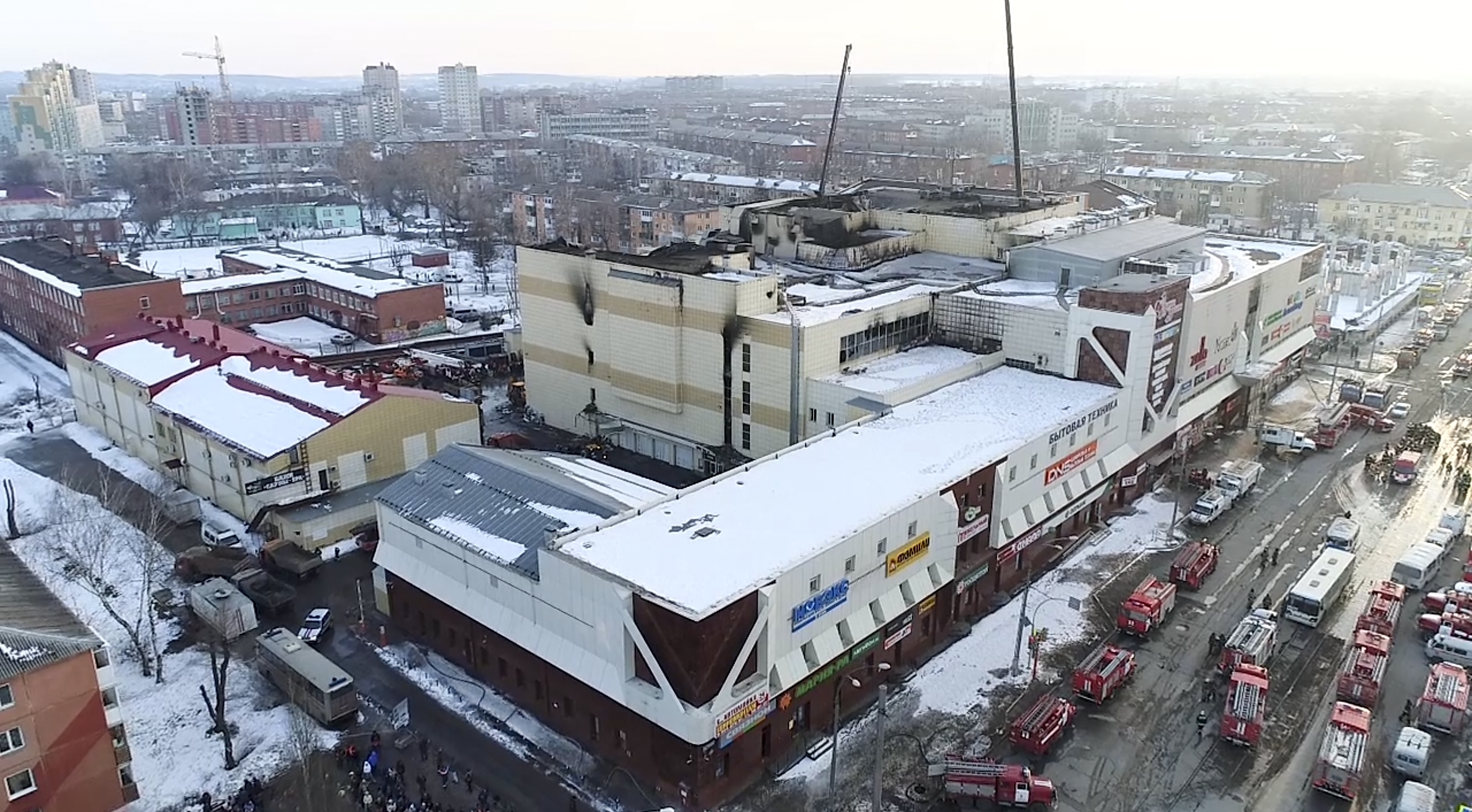 俄罗斯克麦罗沃州为火灾遇难者设立3天哀悼日(4)