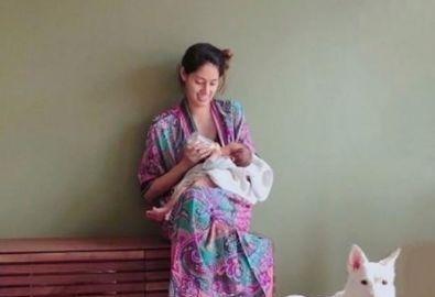 35岁日本名模森泉未婚先育, 为45岁和尚生女, 男方年薪高达数千万