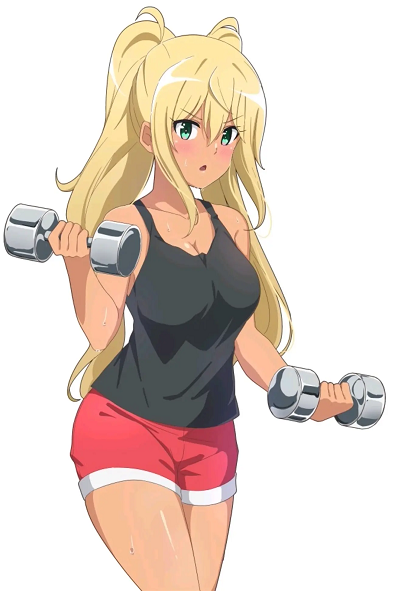 直男喜爱的肌肉少女肉搏番,把女声优都逼成了肌肉萝莉