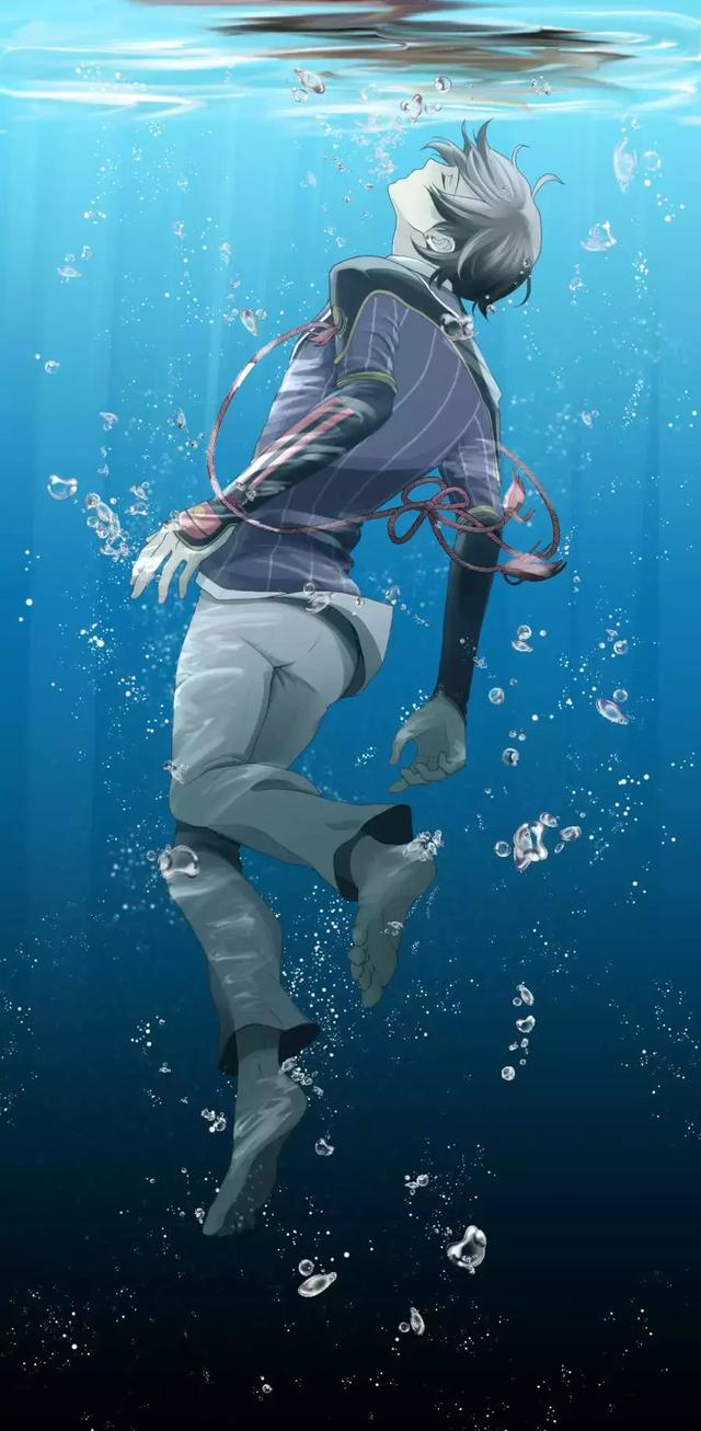 动漫壁纸:水中的世界,是清澈而寂静的