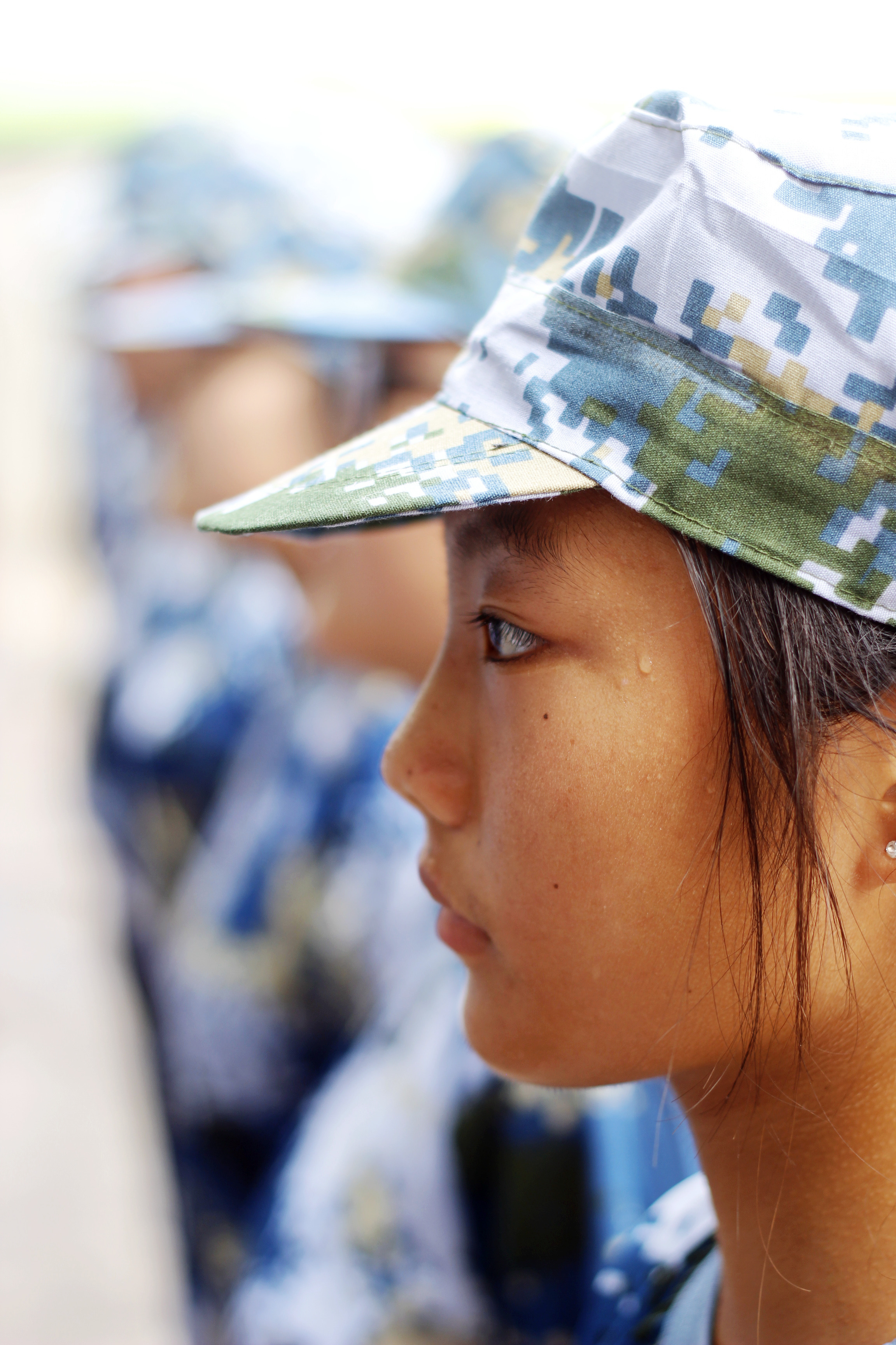 军训掠影:磨练军人般的钢铁意志 锻造威武不屈的时代品格