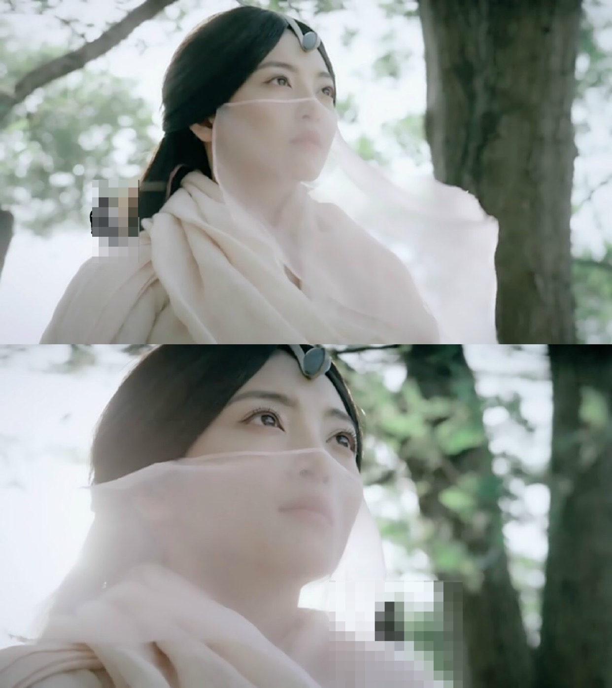 真人版《秦时明月》中少司命虽然颜值一般,不过却虐到不少网友