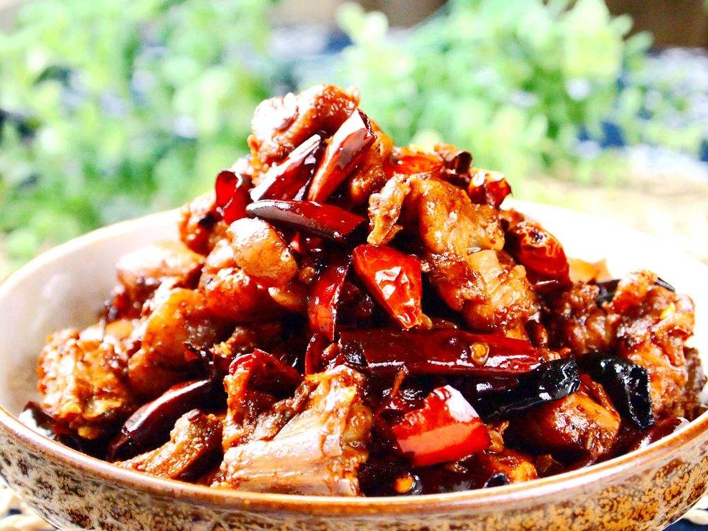 今天教你做出好吃的麻辣兔丁