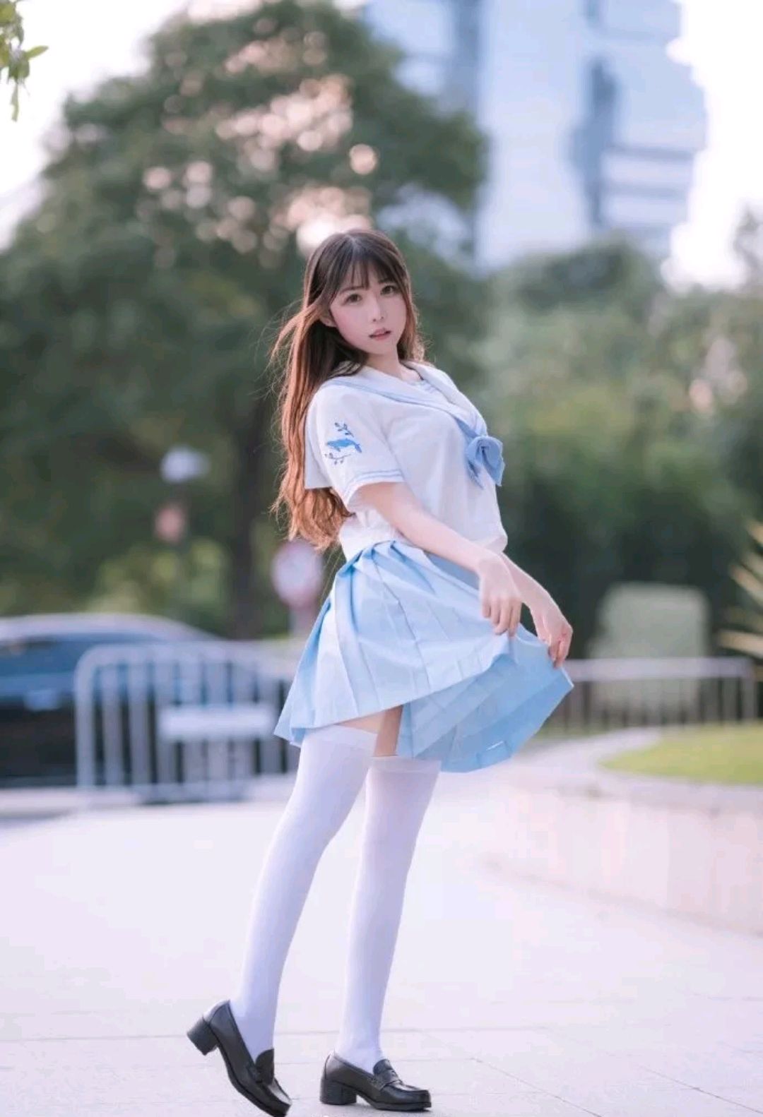 白丝小姐姐和cosplay