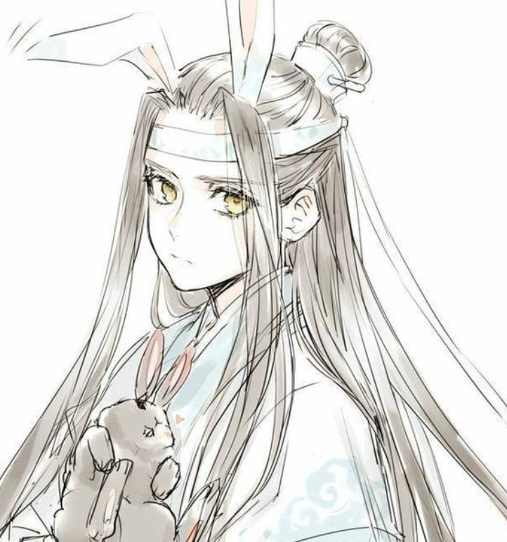 當魔道祖師男主穿上兔子裝:藍忘機可愛,魏無羨上演