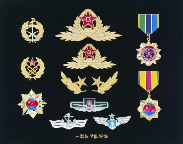 仪仗队队徽图片