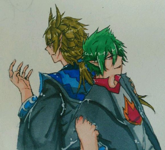 《成龙历险记》圣主父子手绘,我们这次是专业的!