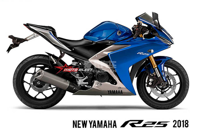 2018款雅馬哈yzf-r3 海外遐想圖曝光