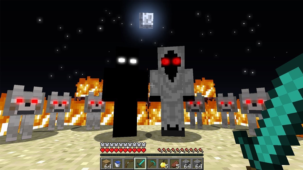 我的世界:mc中的"灵异"事件,him真的存在吗?萌新表示没见过