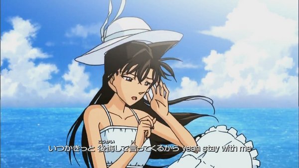 名侦探柯南:小兰穿了那么多次白裙,何时才可以嫁给新一?