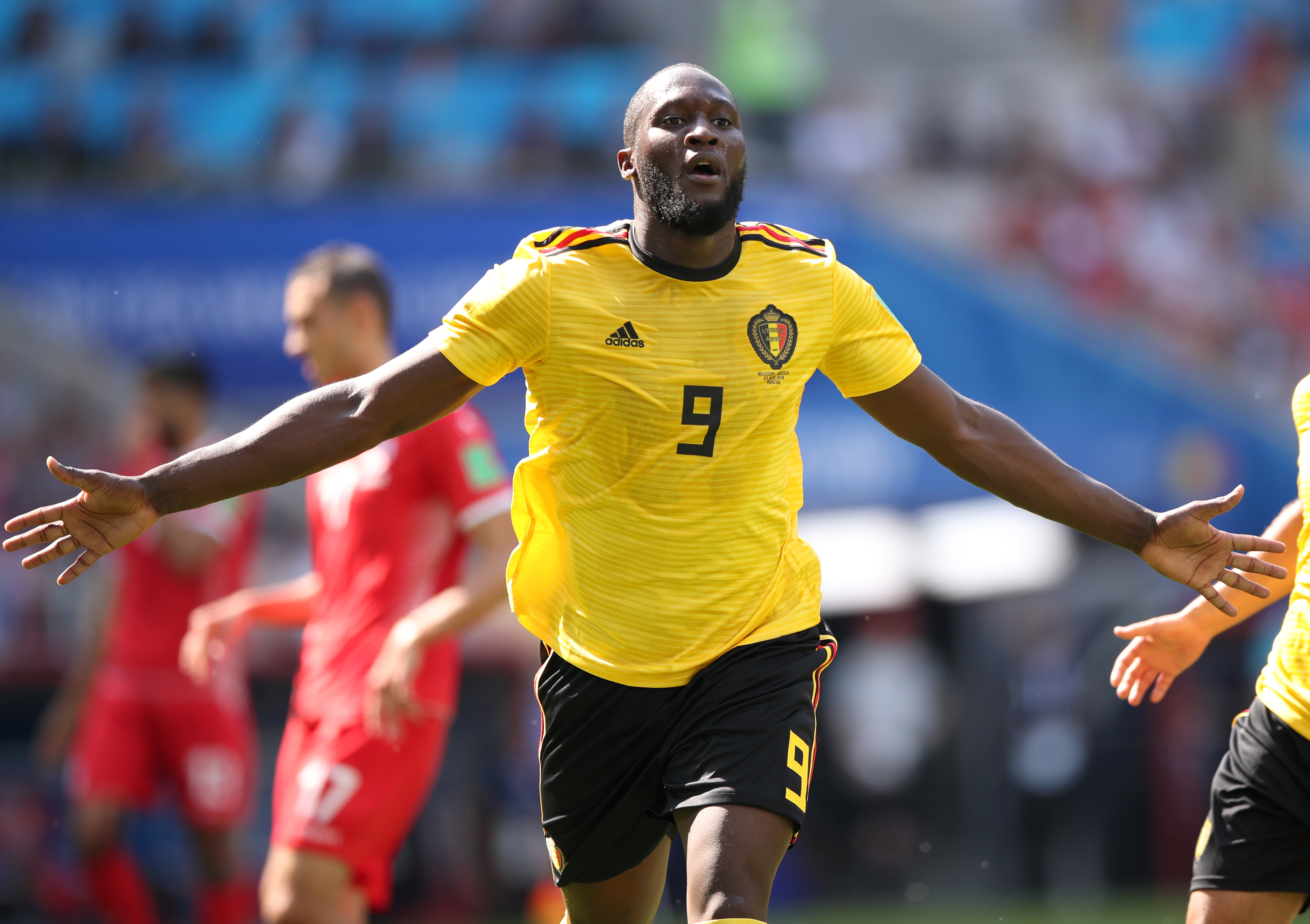 足球——g组:比利时队卢卡库进球(2)