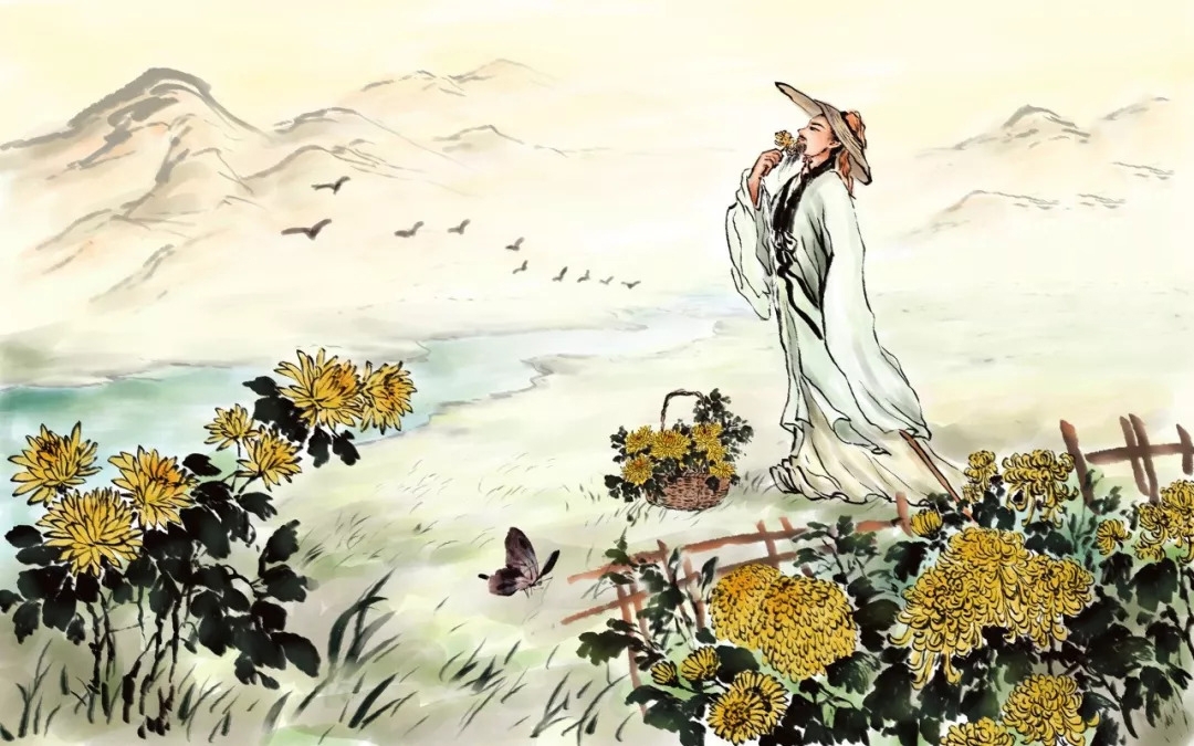 陶渊明最有玄机的一首诗,世人只见他悠然自得,他却欲言又止