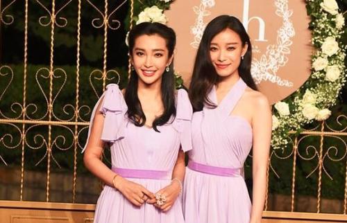 杨幂刘诗诗ab倪妮四小花旦合体,却关系微妙