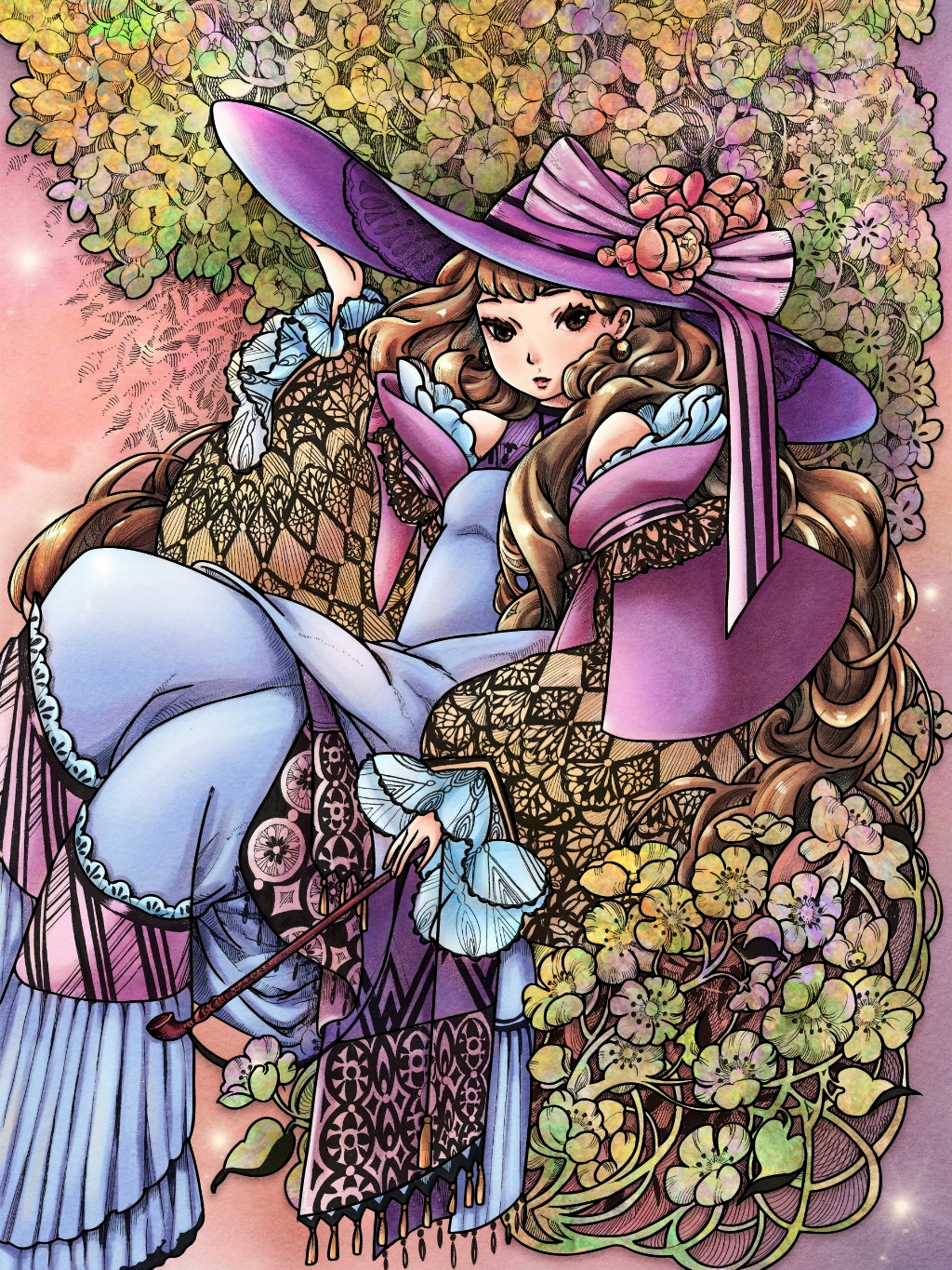 「你就是我梦里的爱丽丝」线语集唯美插画分享