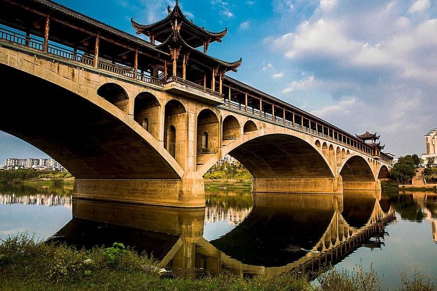 在湖南省内 有这么些桥 满满的都是中国的味道