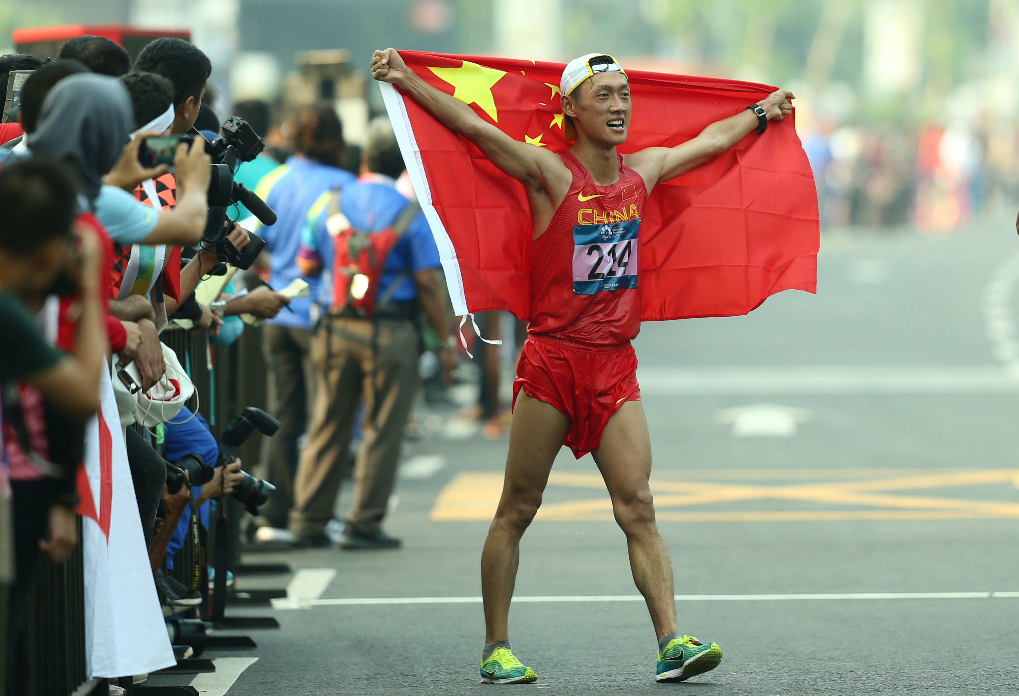 中国竞走冠军图片