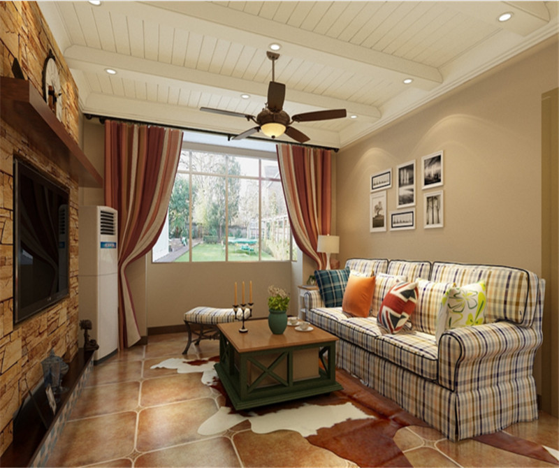 田园风格二居室的房子怎么装修好看?装修达人给你示范!-奥莱城装修