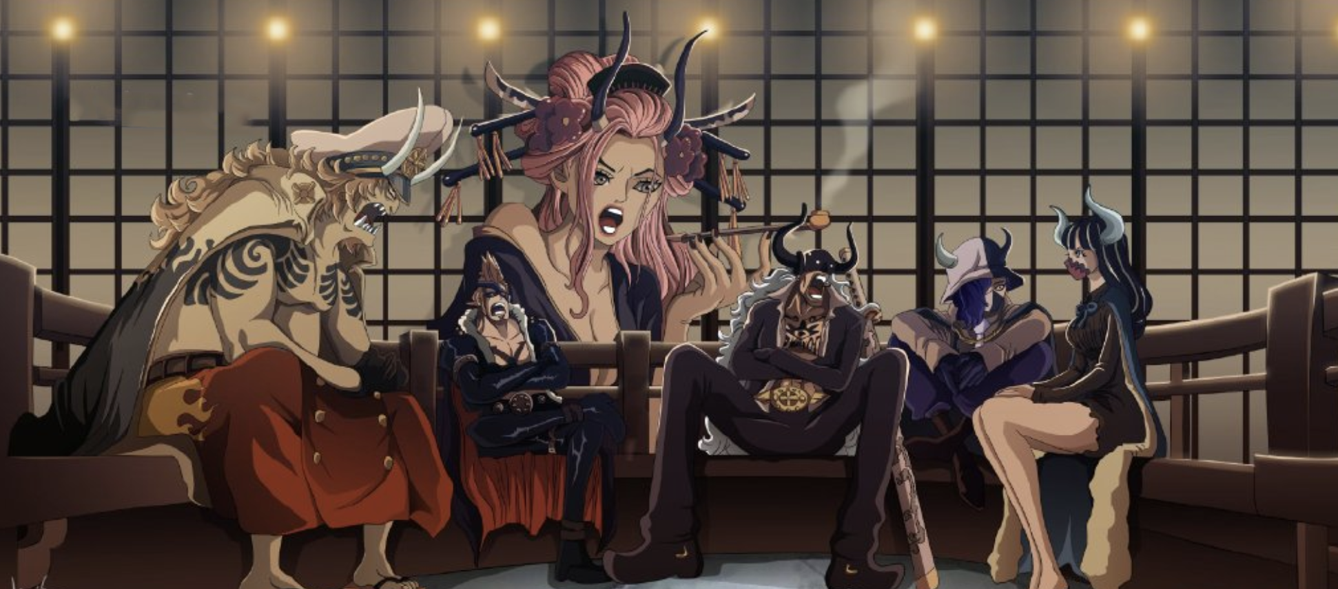 海贼王:百兽团地位详解,凯多之子是ace